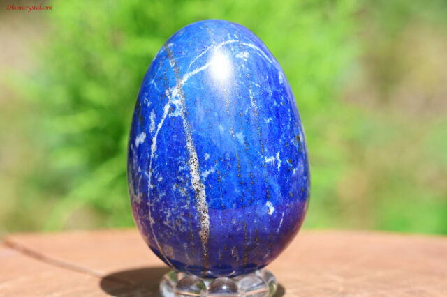 ラピスラズリ綺麗な卵型
