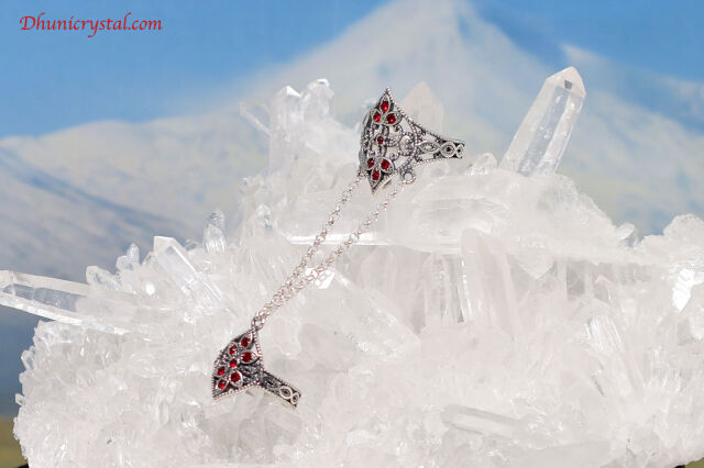 【SOLDOUT】アルメニアン・ジュエリー/ガーネット/二連リング(A682)