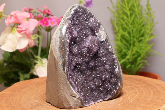 ブラックアメジストクラスター(A74)