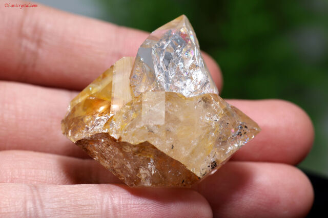 【1週間限定・特別価格】希少！ゴールデンハーキマーダイヤモンド原石 楽天市場】ハーキマーダイヤモンド 結晶 大粒 原石約151.1g □アメリカ