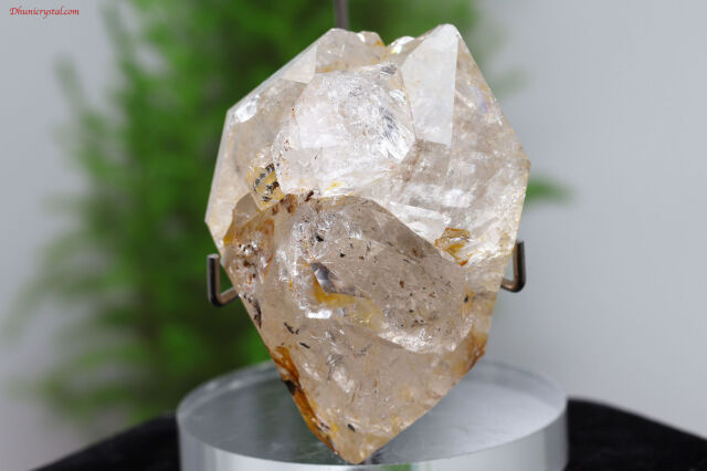 ゴールデン・ハーキマーダイヤモンド原石/虹入り(A817)