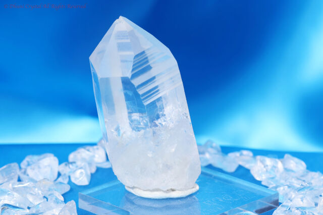 一点物】レムリアンシードクリスタル原石｜成長線が刻まれた高波動の