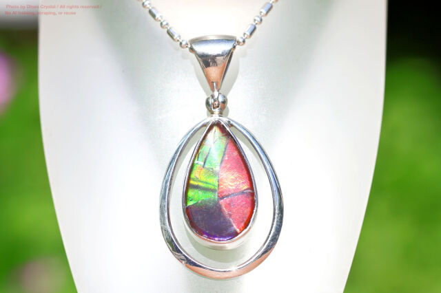 スターボーンペンダント【アンモライト】（B727）