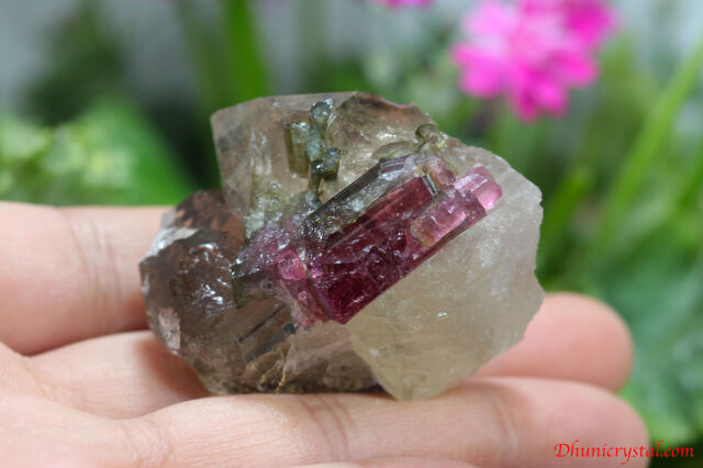 即納送料無料! ブルーグリーントルマリンクラスタークォーツ共生原石