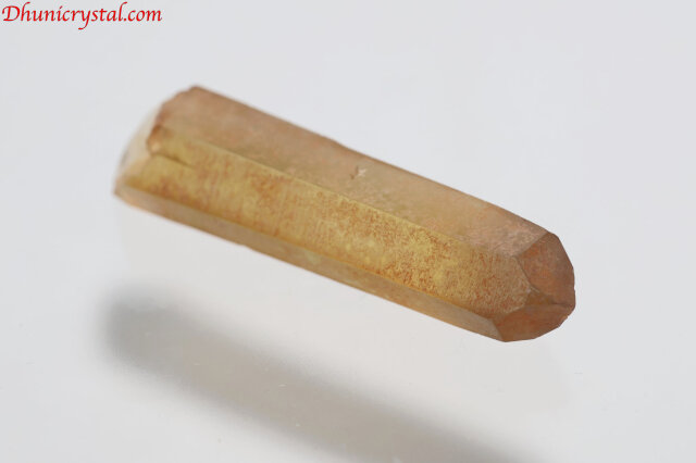 水晶原石ポイント　258g 天然シトリン/原石ポイント/ザンビア産(D827)