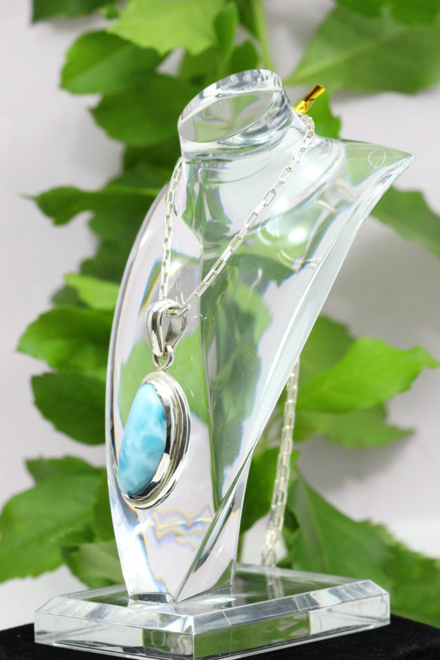 【SOLDOUT】ラリマーのペンダント(F906)