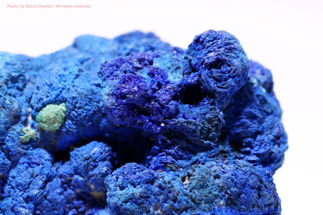 アズライト 原石 深い群青の天然石 銅鉱物標本