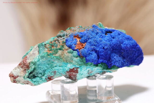 アズライト 原石 深い群青の天然石 銅鉱物標本