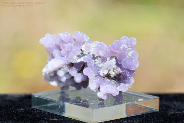 グレープアゲート グレープカルセドニー 天然石 ぶどう状結晶 パープル