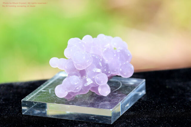 グレープアゲート グレープカルセドニー 天然石 ぶどう状結晶 パープル