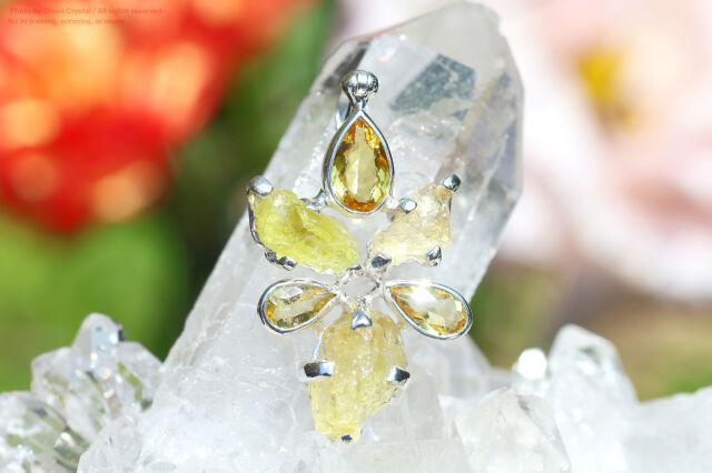 スターボーンペンダント【ヘリオドール】(FF237)