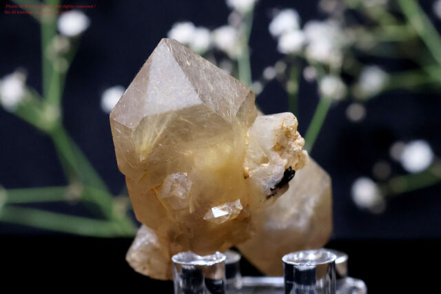 ルチルクォーツ 天然石 金針水晶 ゴールドアクセサリー