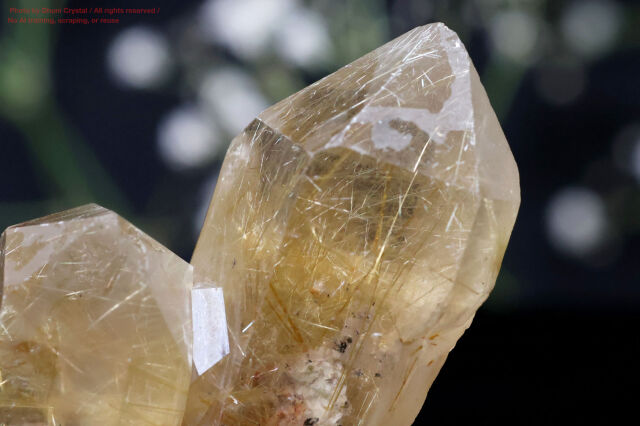 ルチルクォーツ 天然石 金針水晶 ゴールドアクセサリー
