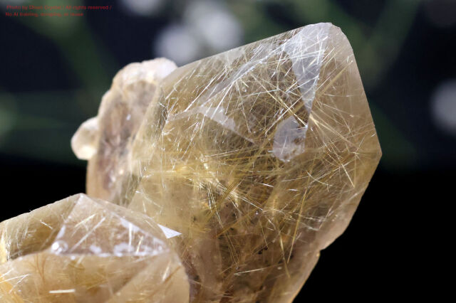 ルチルクォーツ 天然石 金針水晶 ゴールドアクセサリー