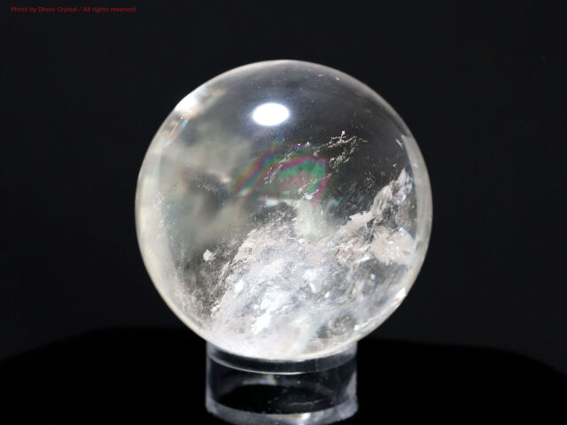 水晶球/虹入り/ブラジル産(FF31)