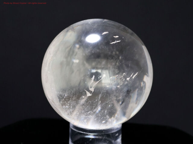 水晶球/虹入り/ブラジル産(FF32)