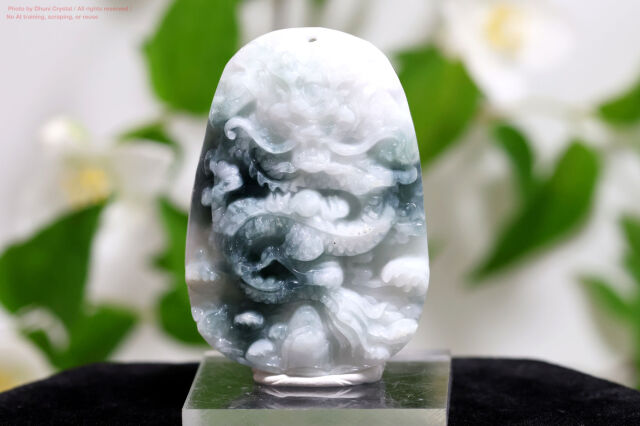 翡翠/龍騰四海/ミャンマー産(FF337)