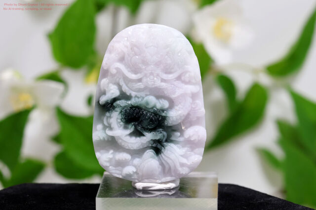 翡翠/龍騰四海/ミャンマー産(FF338)