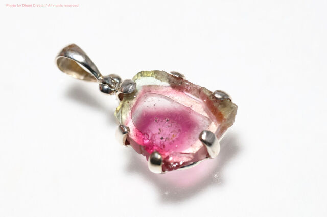 スターボーンペンダント【ウォーターメロントルマリン】(FF47)
