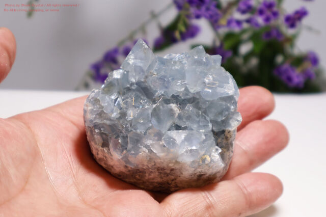 セレスタイト 天使の石 癒しと浄化の天然石原石