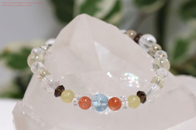 Dhunicrystalオリジナルブレスレット【潜在能力開花ブレス】/『自信