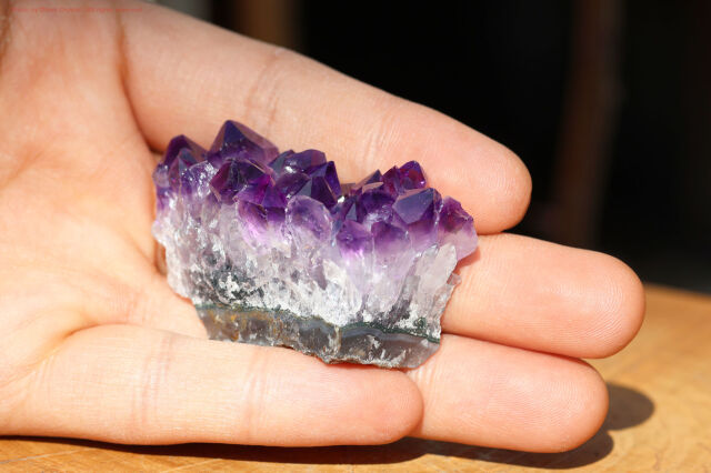アメジストクラスター 原石 浄化と安らぎをもたらす天然石