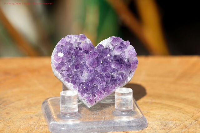 アメジスト/クラスター/ハート(FF67)