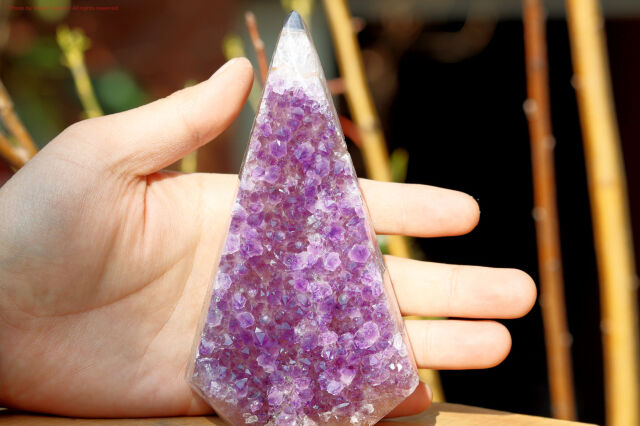 アメジストクラスター 原石 浄化と安らぎをもたらす天然石