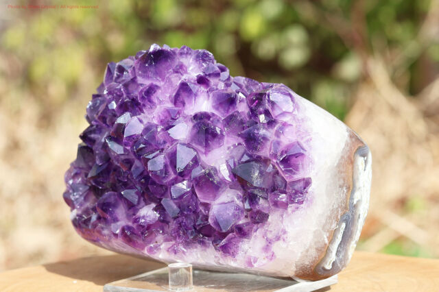 アメジストクラスター 原石 浄化と安らぎをもたらす天然石