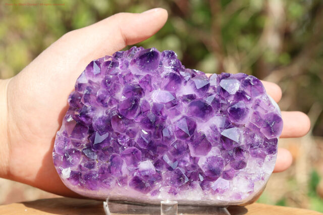 アメジストクラスター 原石 浄化と安らぎをもたらす天然石