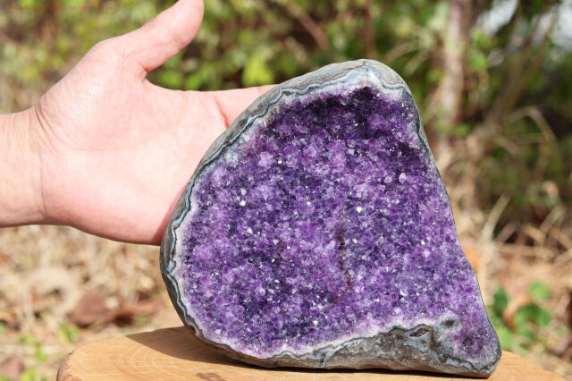 アメジストクラスター 原石 浄化と安らぎをもたらす天然石
