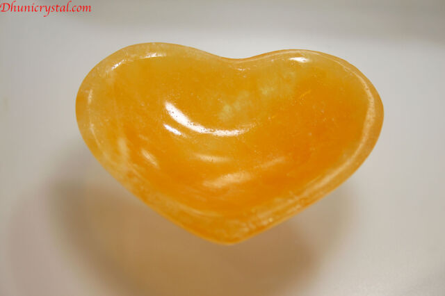 オレンジカルサイト/ハートのお皿(G401)