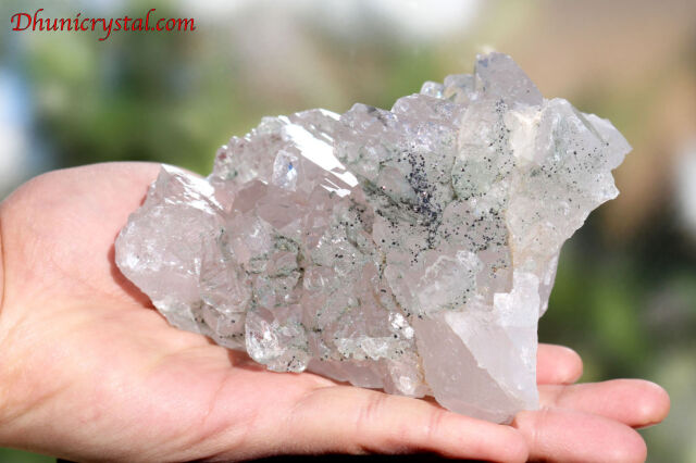 メルー水晶/Mother of all Crystal/クラスター/クローライト（N857) 