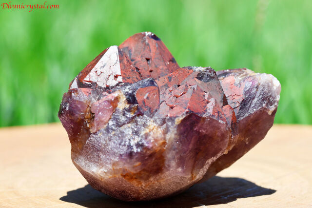 高品質 エイリアンアメジスト ペンダント◇ 高品質 エイリアンアメジスト ペンダントサポートストーン：ギベオン◇