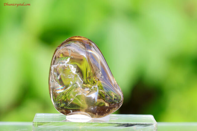 【SOLDOUT】天然シトリンのタンブル(T155)