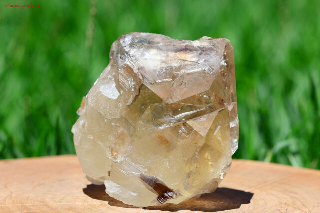 シトリン・エレスチャル原石(T161)