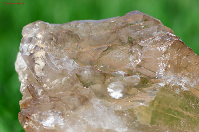 天然 シトリン エレスチャル 原石 シトリン・エレスチャル原石/ダブルターミネート(T162)