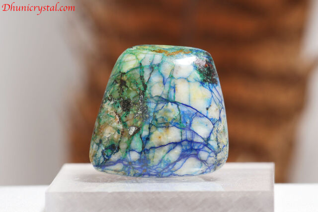 アズライト/カボション/ロシア産（T176）