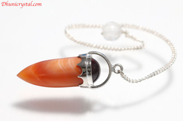 【SOLDOUT】カーネリアン＆ガーネット/ペンジュラム(T191)