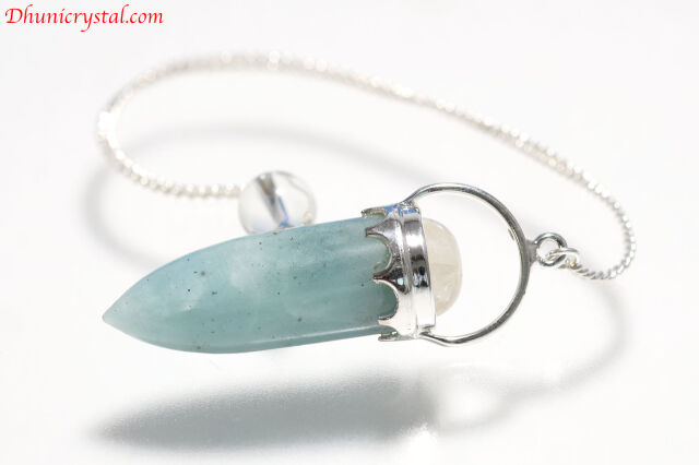 アクアマリン＆ムーンストーント/ペンジュラム(T194)