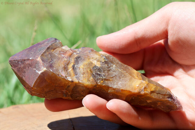 天然　ゴールデンオーラ　原石　希少 ゴールデン・オーラスターライト23原石(新オーラライト23)/(T233)