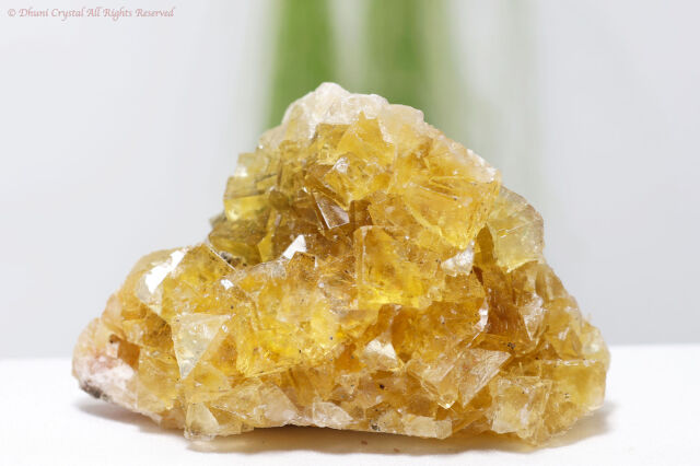 【SOLDOUT】イエロー・フローライト原石/スペイン産(T243)