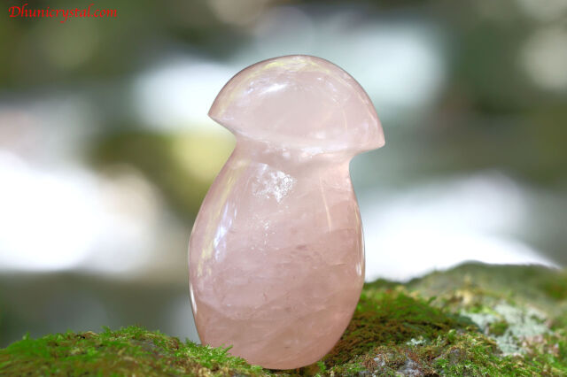 【SOLDOUT】ローズクォーツのきのこ(T303)