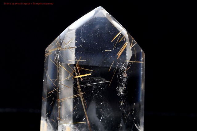 金運と直感を高める石 ルチルクォーツ 天然石 パワーストーン