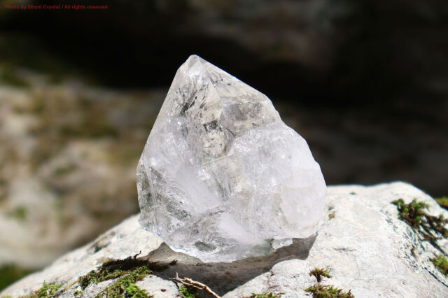 【SOLDOUT】神々の恩寵ヒマラヤ水晶/マニハール産/クローライト(T343)