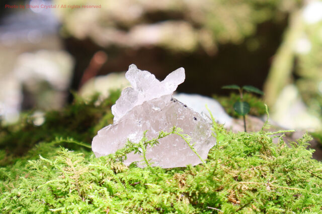 *虹入り* マニハール産 ヒマラヤ水晶 アナテース マニハール産ヒマラヤ水晶 希少天然石 高純度クリスタル