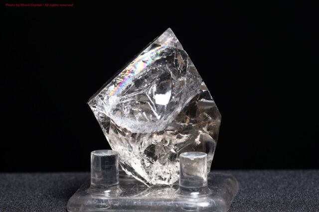 ハーキマーダイヤモンド原石/虹入り(T382)