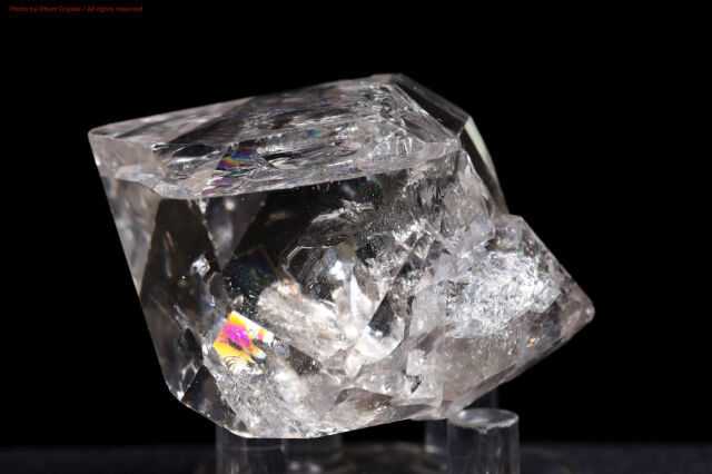 ハーキマーダイヤモンド原石/虹入り(T383)