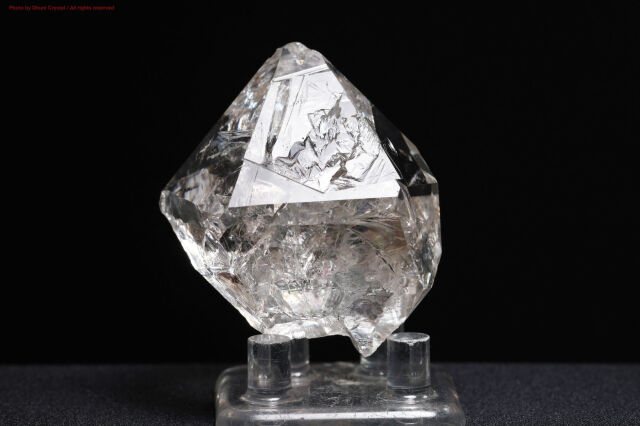 ハーキマーダイヤモンド原石/虹入り(T384)