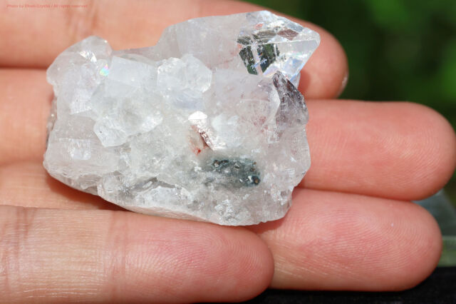 専用　アポフィライト　複数共生原石　大きめ原石 アポフィライト原石(T423)